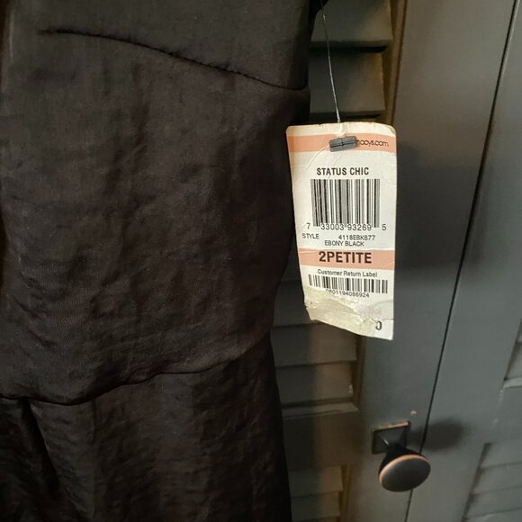 ALFANI Black Dress-NWT - Picture 2 of 3